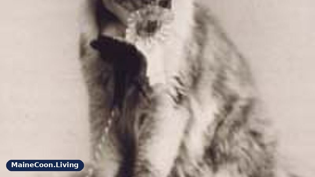 Cosey, the Maine Coon who won the 1895 cat show
